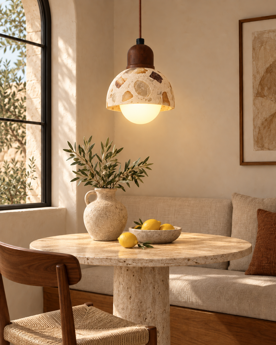 Kone | Terrazzo Pendant Light
