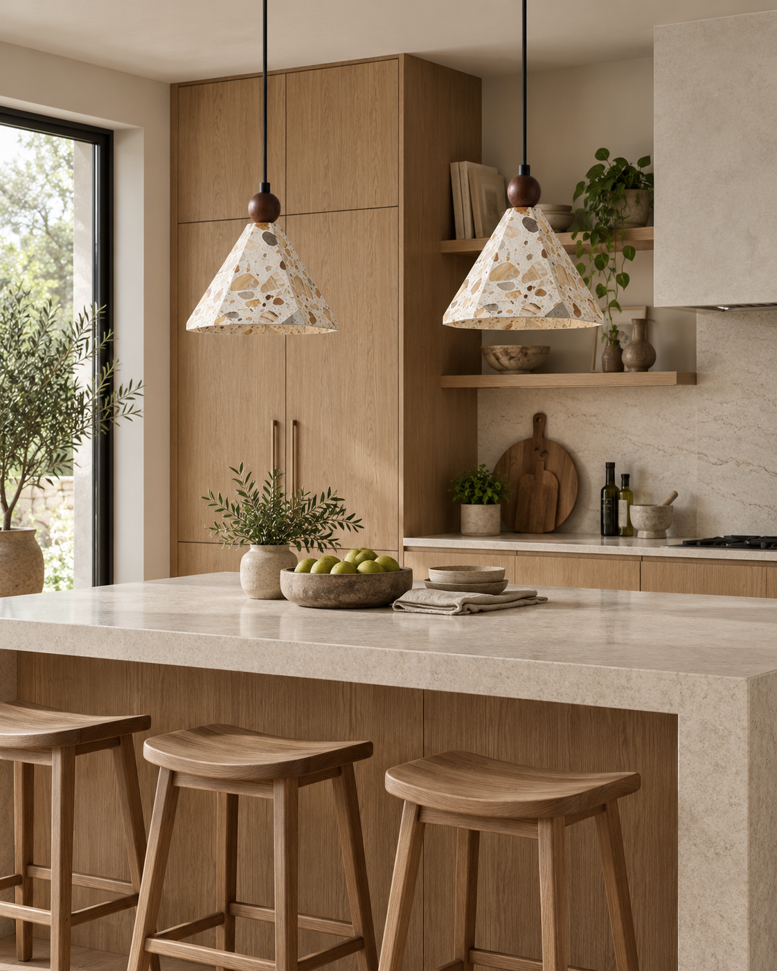 Nona | Terrazzo Pendant Light