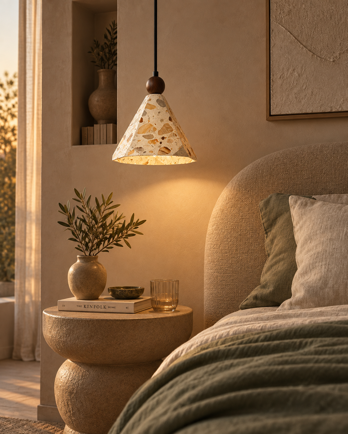 Nona | Terrazzo Pendant Light