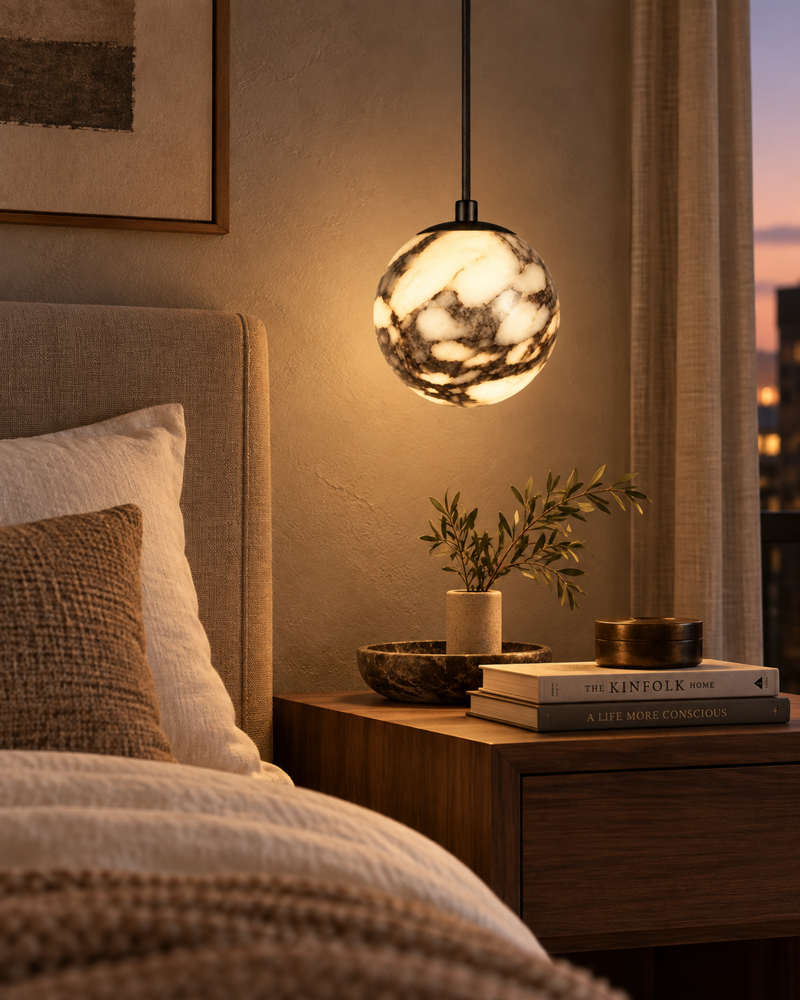 Este | Marble Pendant Light