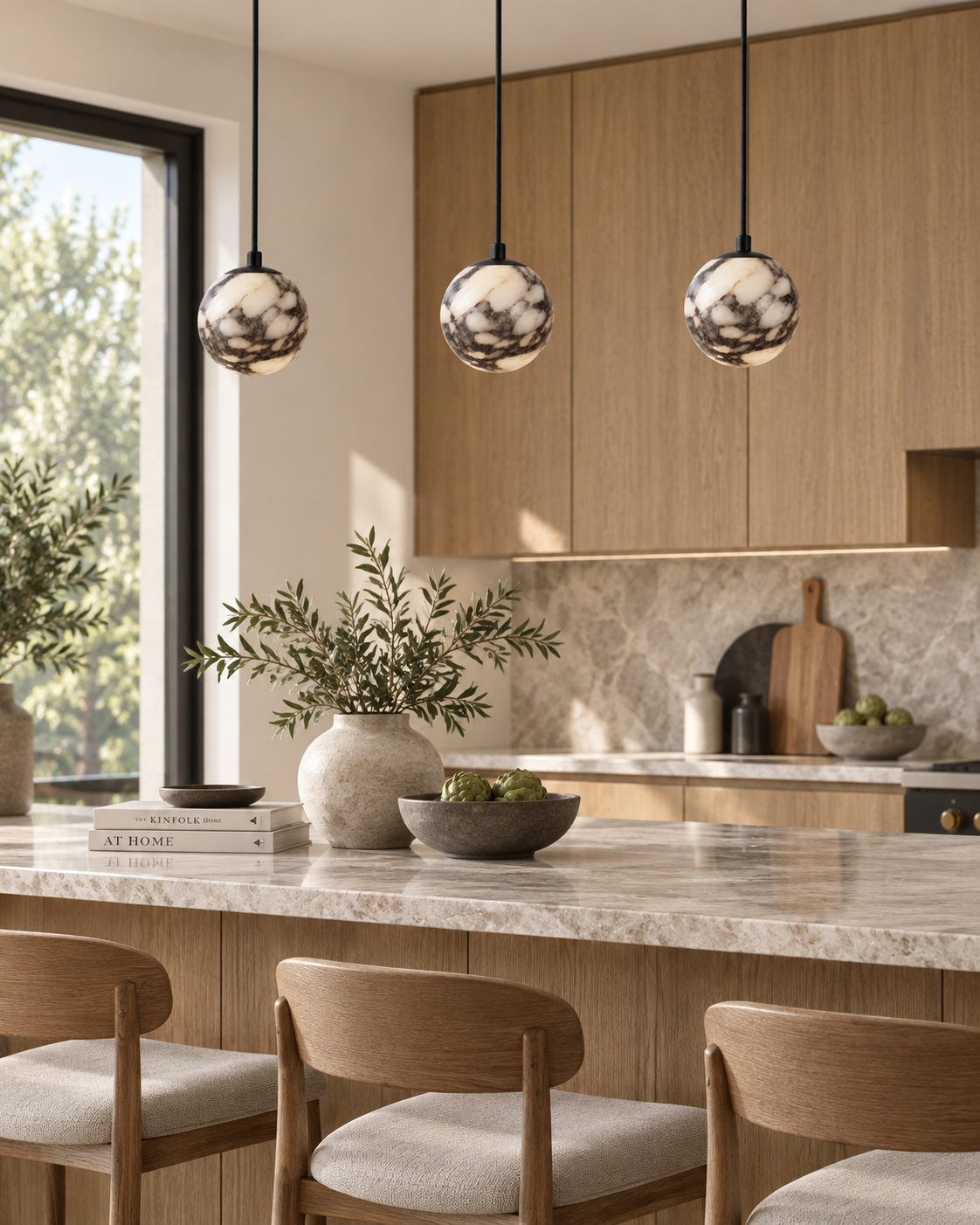 Este | Marble Pendant Light