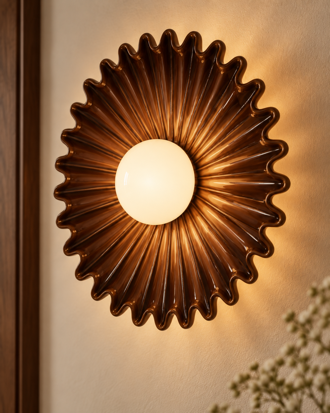 Nomi | Sculptural Ceramic Wall Sconce
