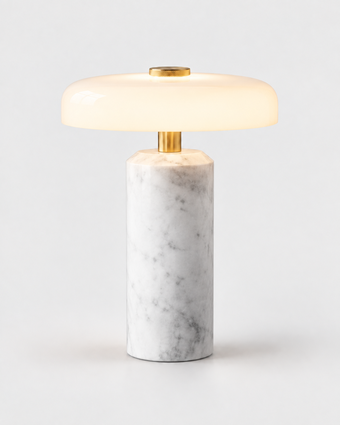 Boma | Marble & Opal Glass LED Table Lamp