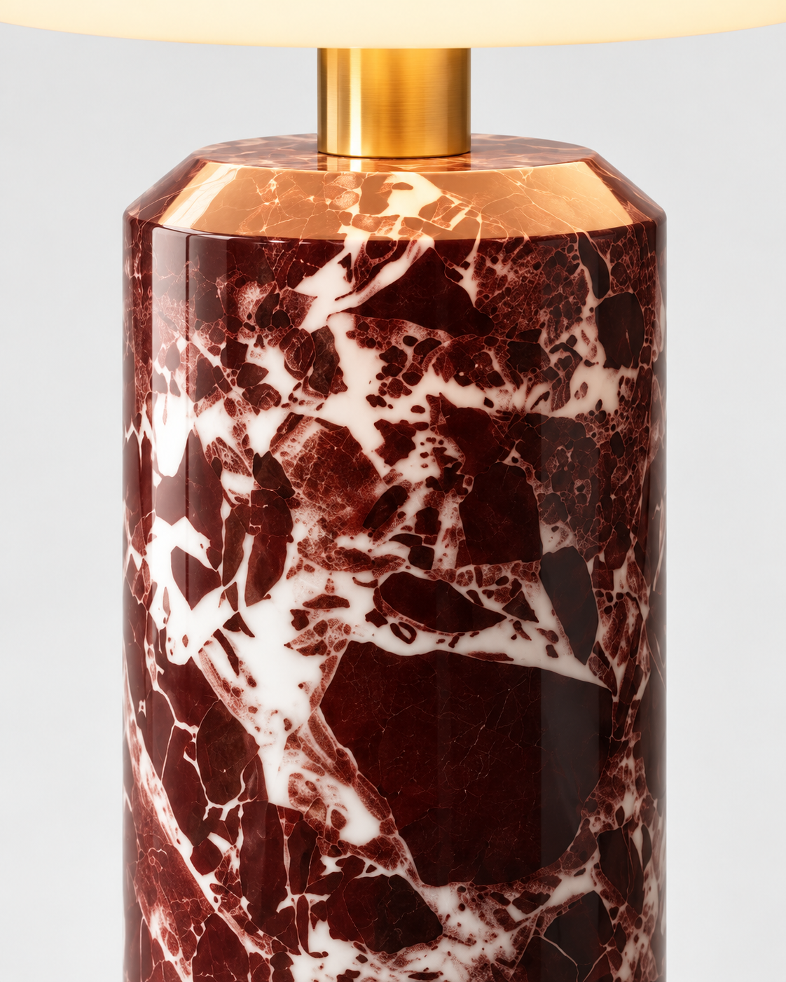 Boma | Marble & Opal Glass LED Table Lamp