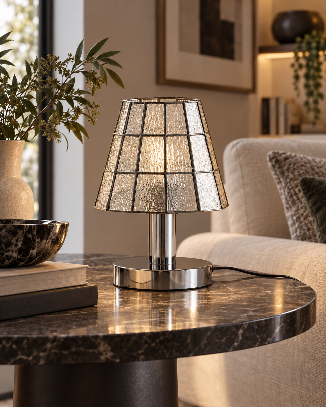 Mosi | Mosaic Glass Table Lamp