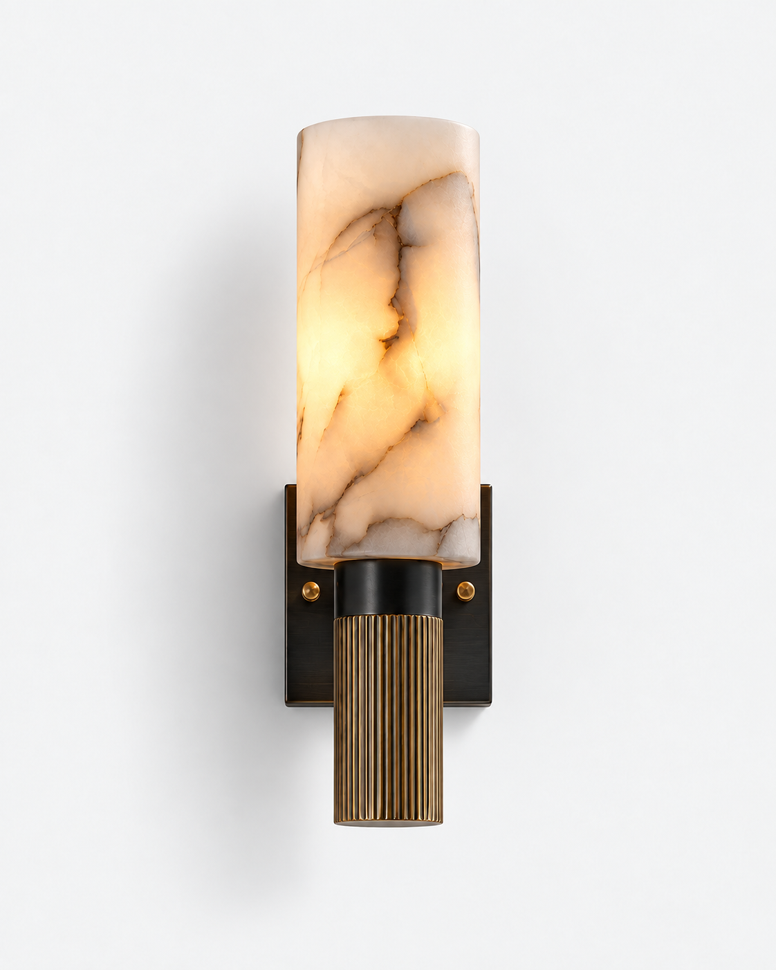 Albata | Alabaster Wall Sconce – Natural Alabaster