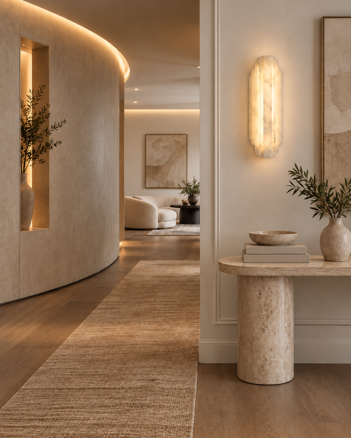 Alabaster Wall Sconce | Althea