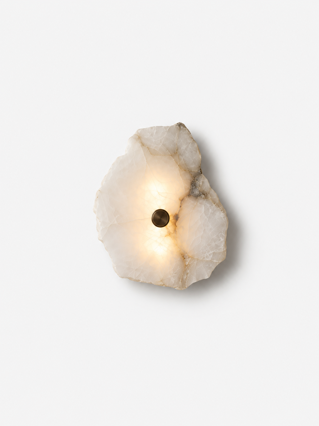 Solenne | Raw Alabaster Wall Sconce