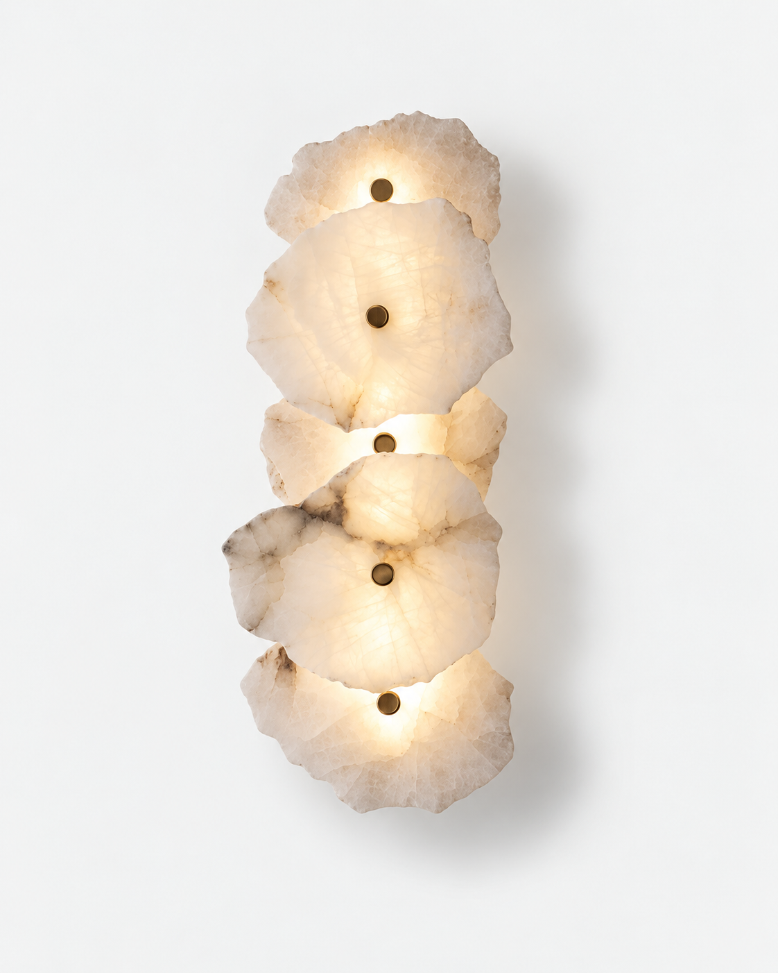 Solenne | Raw Alabaster Wall Sconce