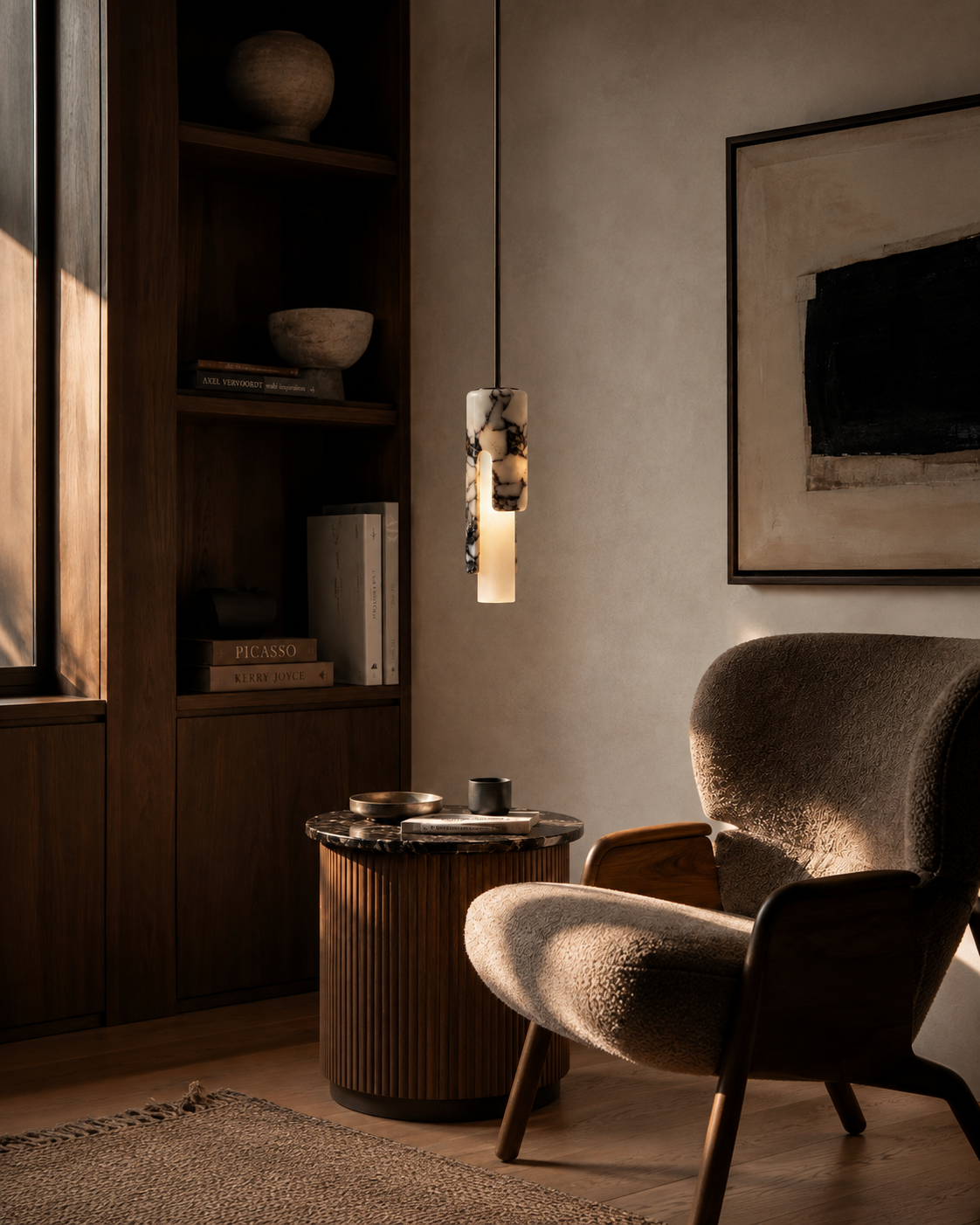 The Carrara | Marble Pendant Light