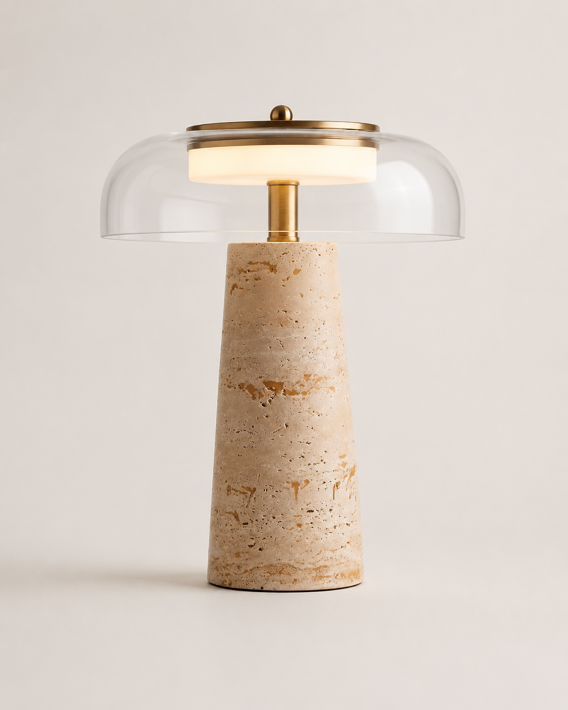 The Tivoli | Travertine Table Lamp