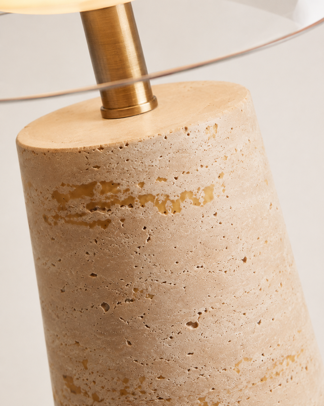The Tivoli | Travertine Table Lamp