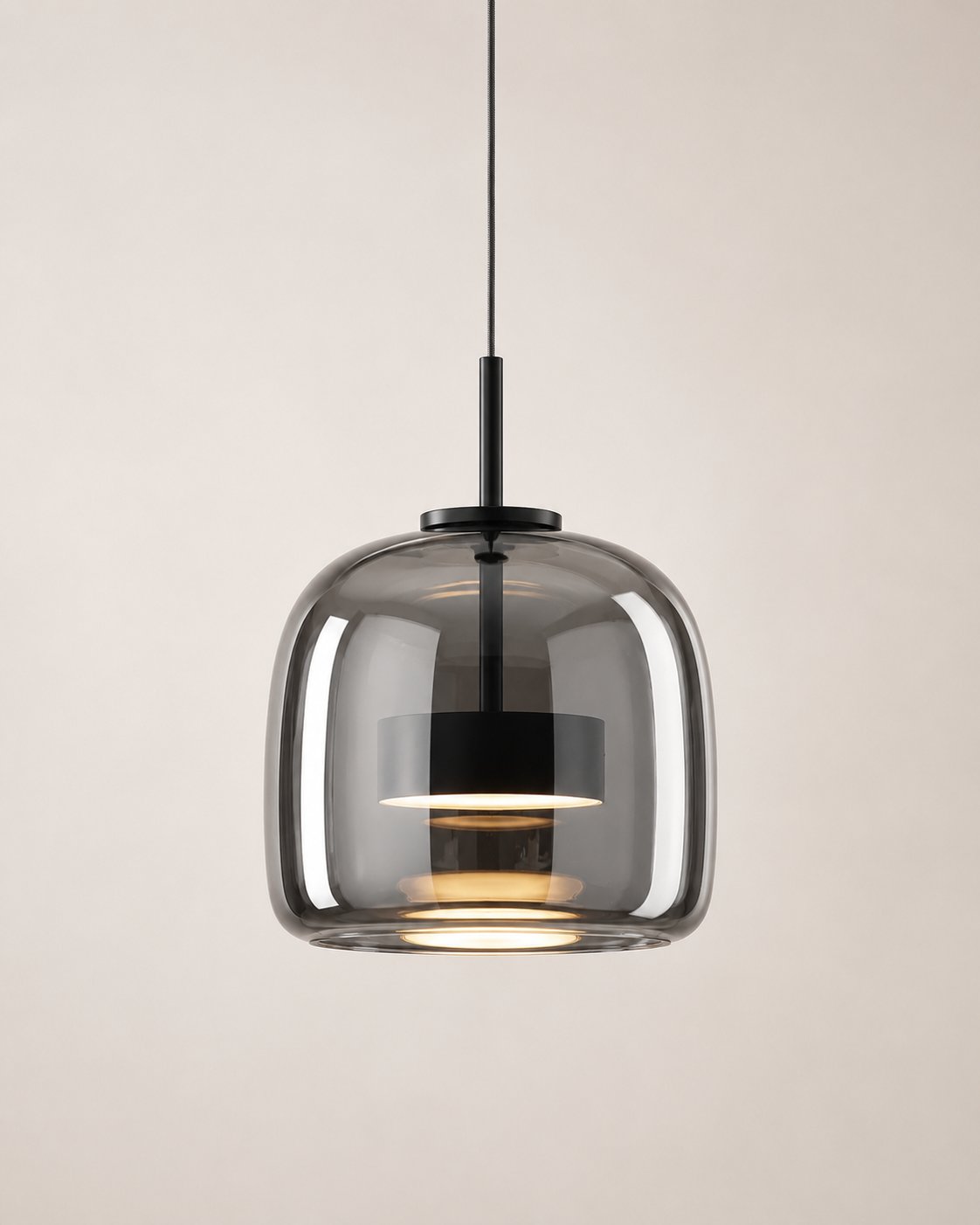 Aurelia | Amber Glass Pendant Light
