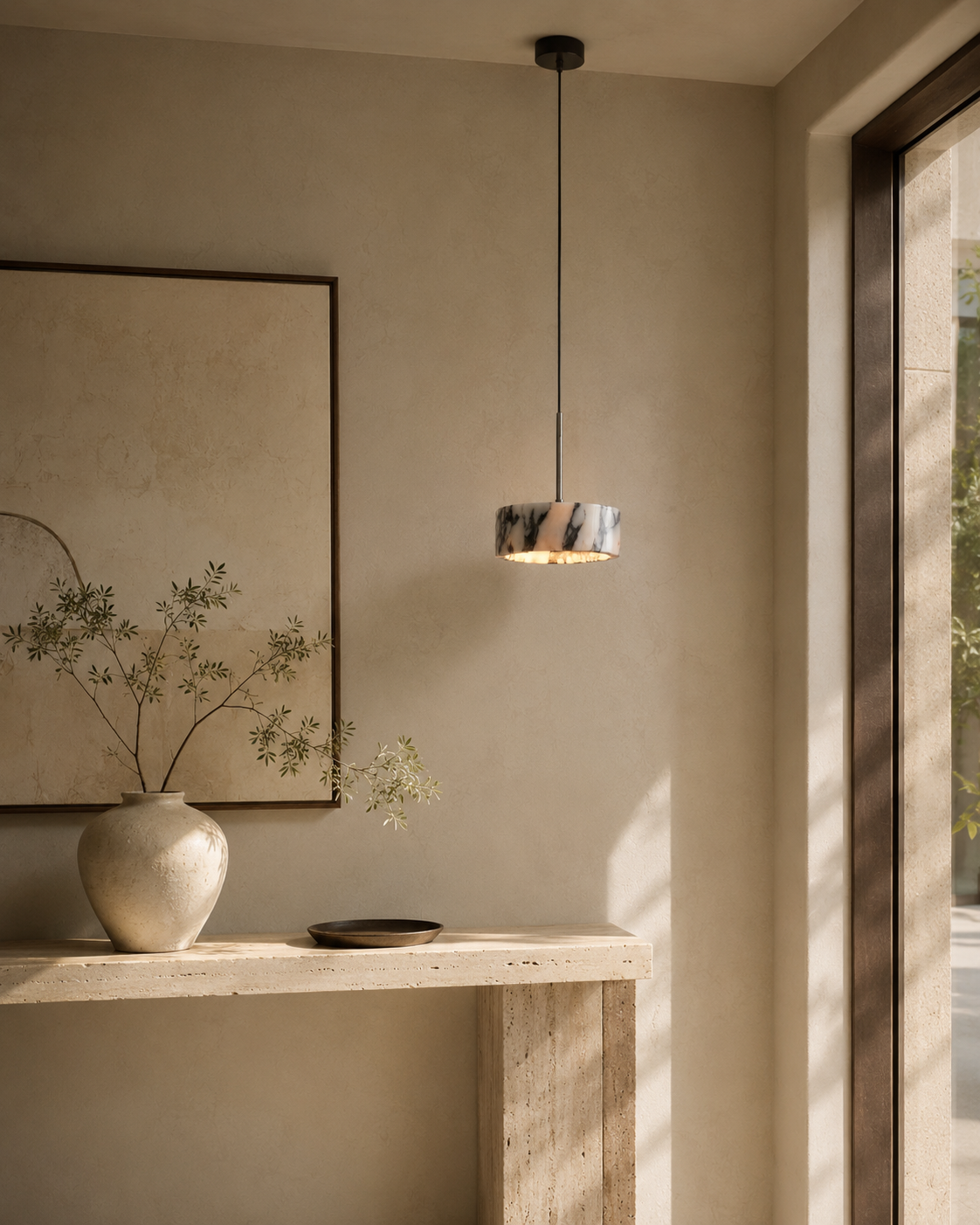 Aurelia | Marble Pendant Light