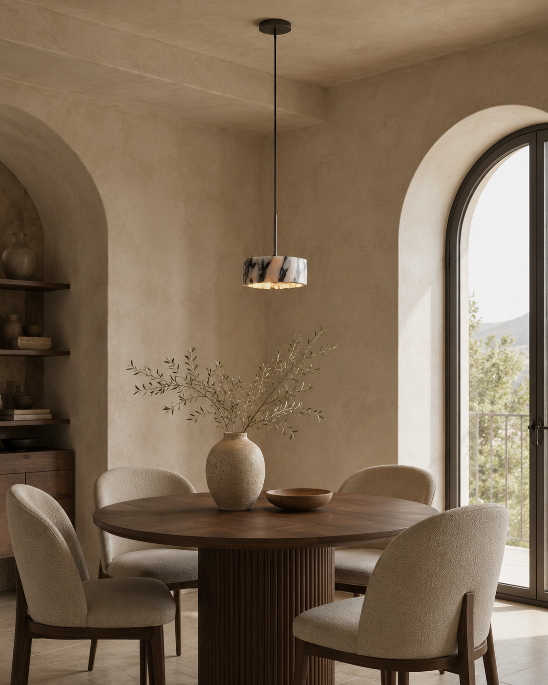 Aurelia | Marble Pendant Light