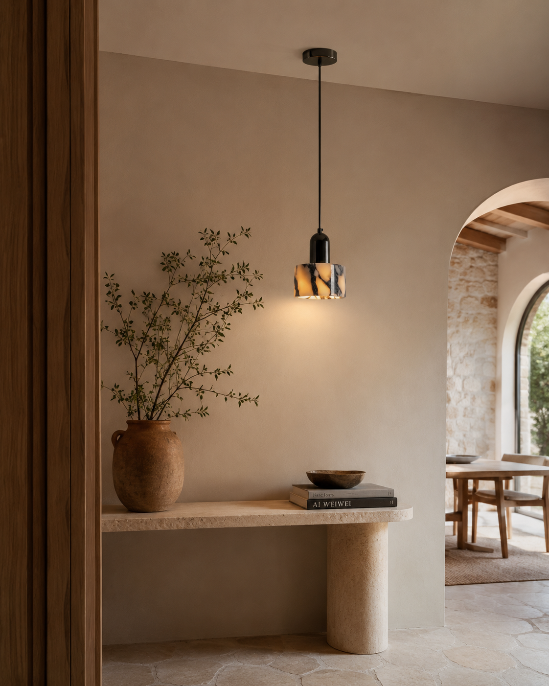 Celeste | Marble Pendant Light