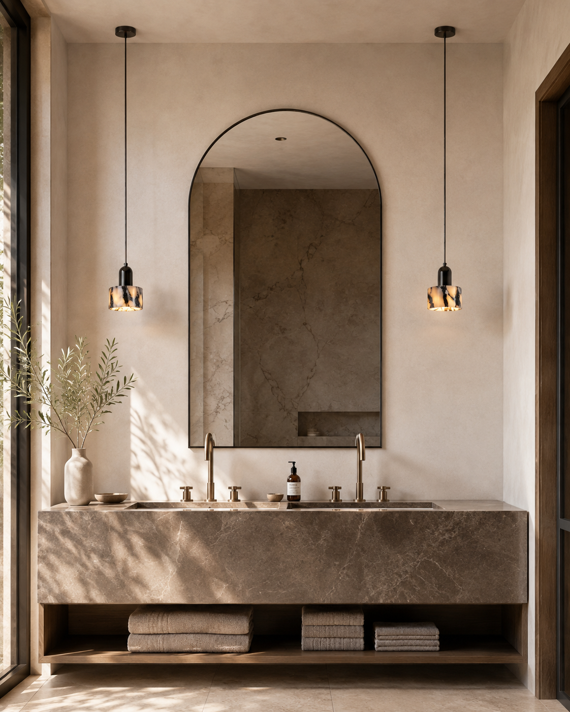 Celeste | Marble Pendant Light