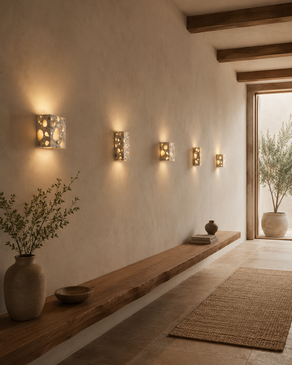 Mosaic | Terrazzo Wall Sconce