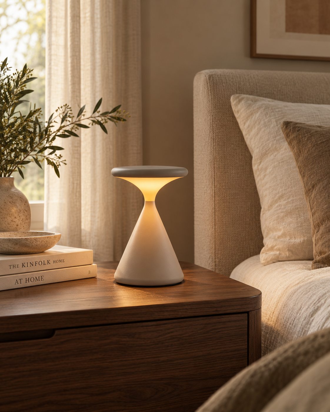 Vela | Stone Table Lamp