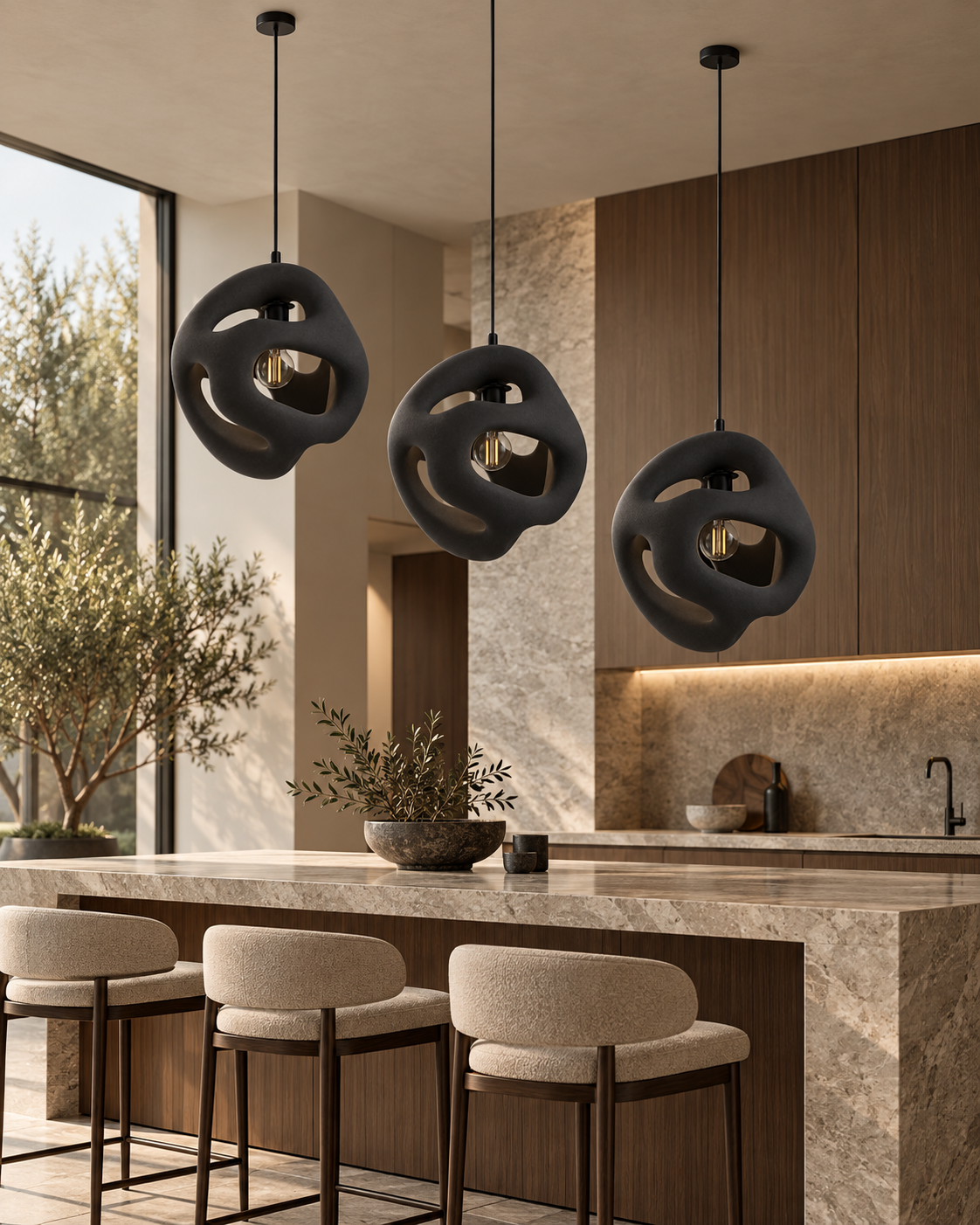 Elya | Artistic Pendant Light