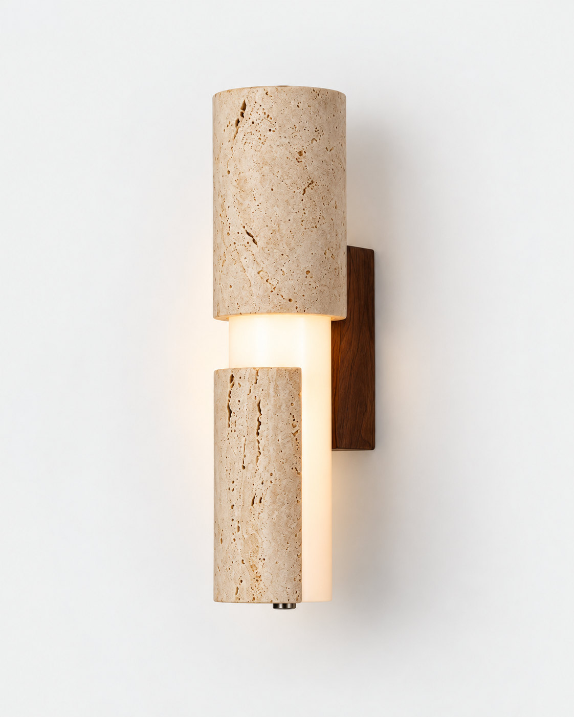 Tavora | Natural Travertine Wall Sconce