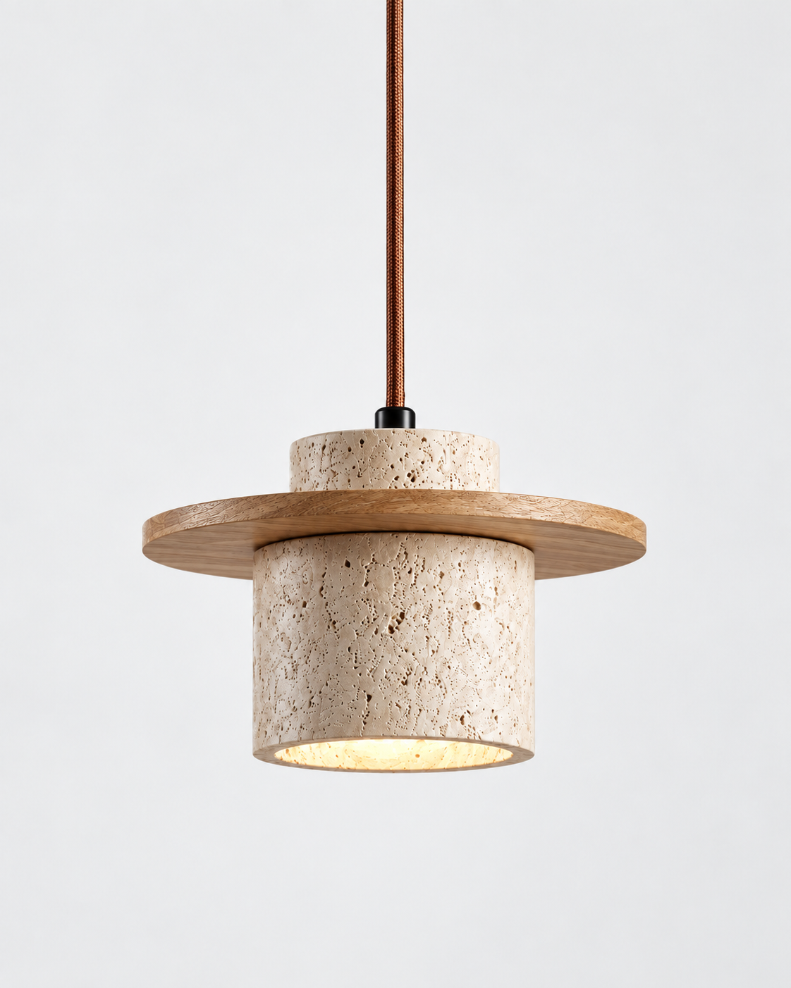 The Sorrento | Travertine Pendant Light