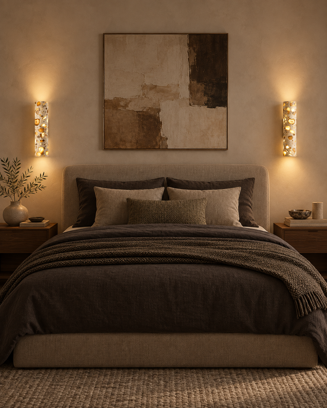 Wall Sconce Terrazzo & Walnut | Terzane
