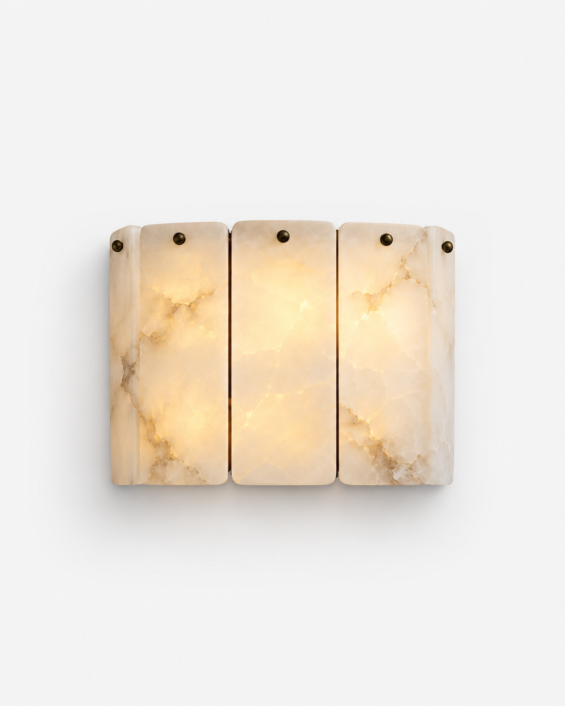 Layered Alabaster Wall Sconce | Nerisse