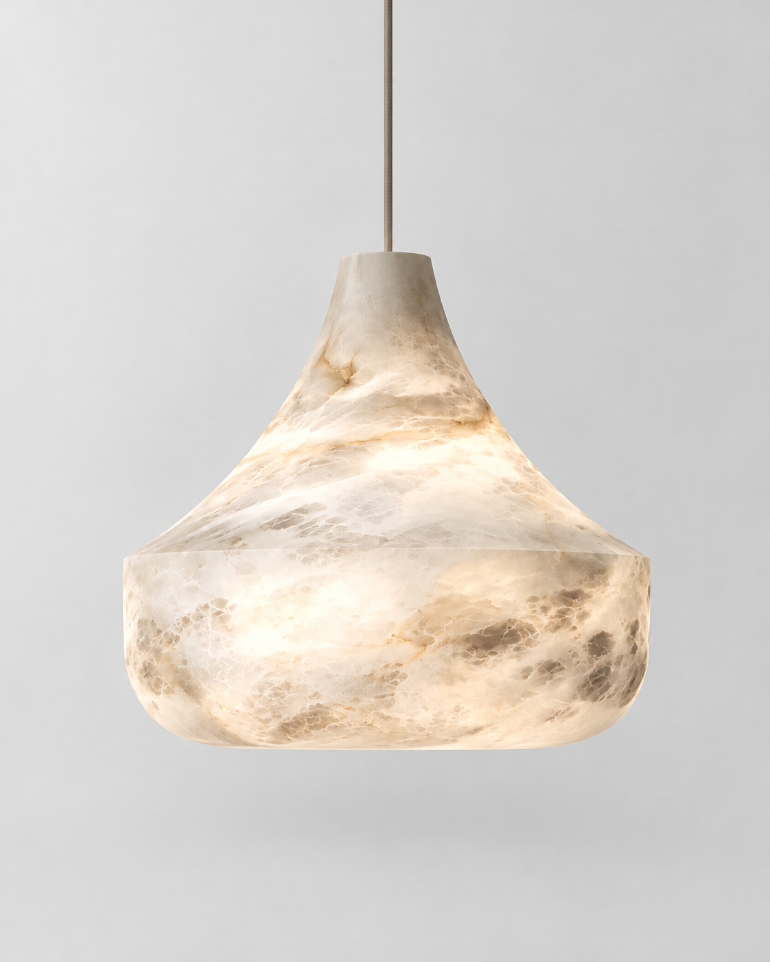 Natural Alabaster Stone Pendant Light | Avelith