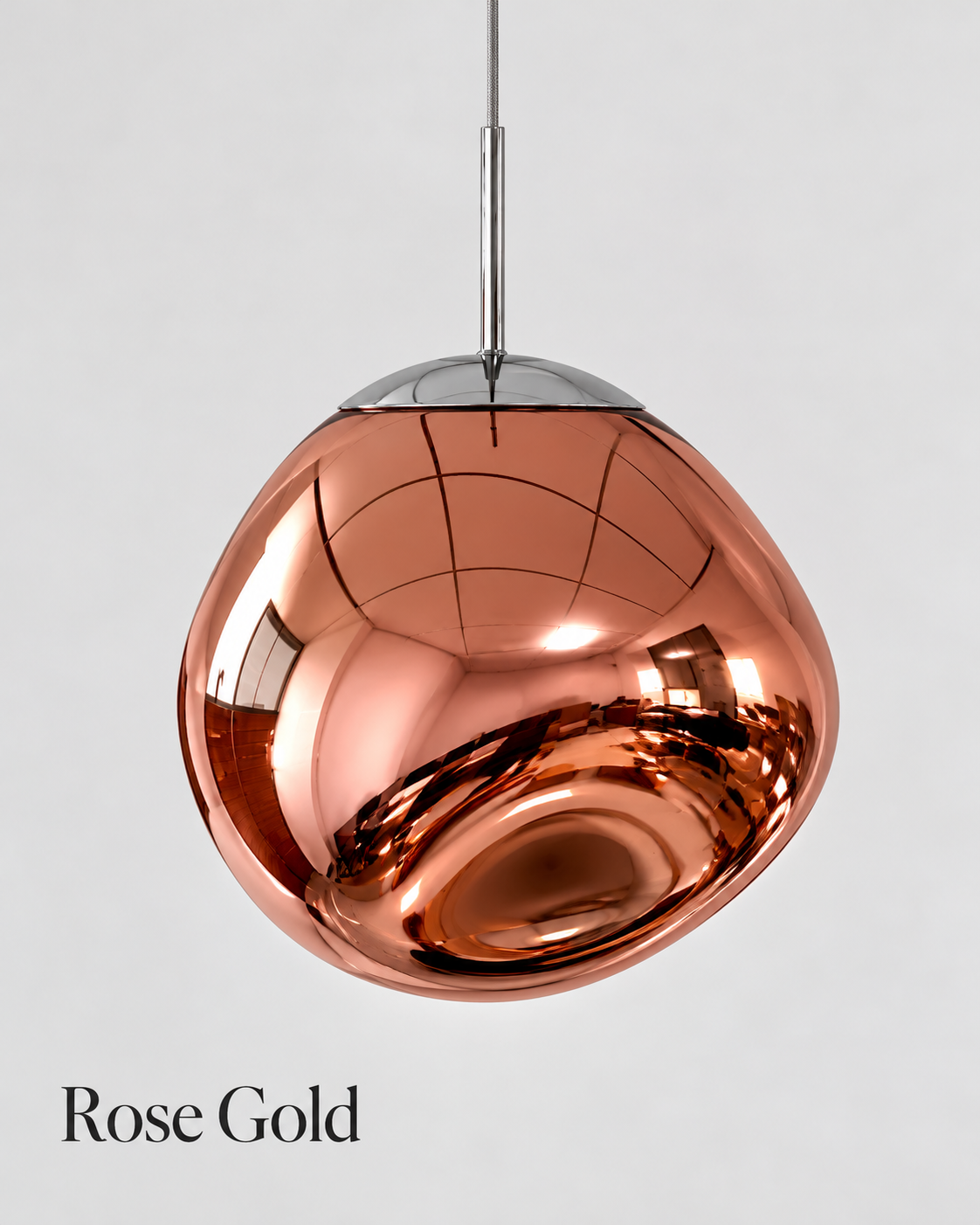 Sculptural Mirror Glass Pendant Light | Veyra