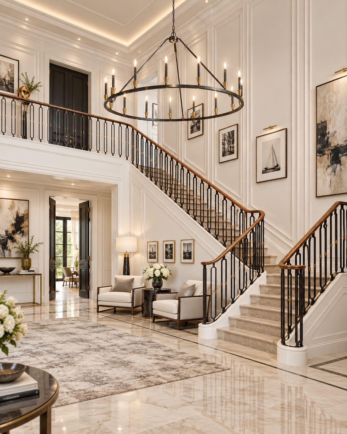 Arden 15-Light Wagon Wheel Chandelier