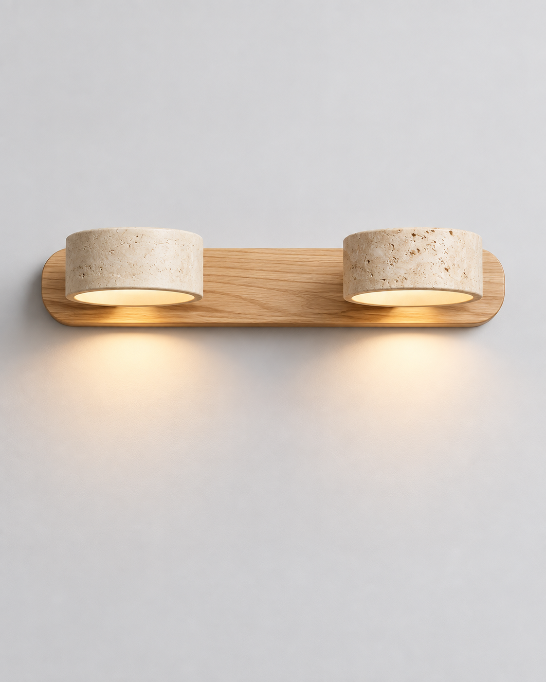 Travertine Wall Sconces by Veluna – Esteba
