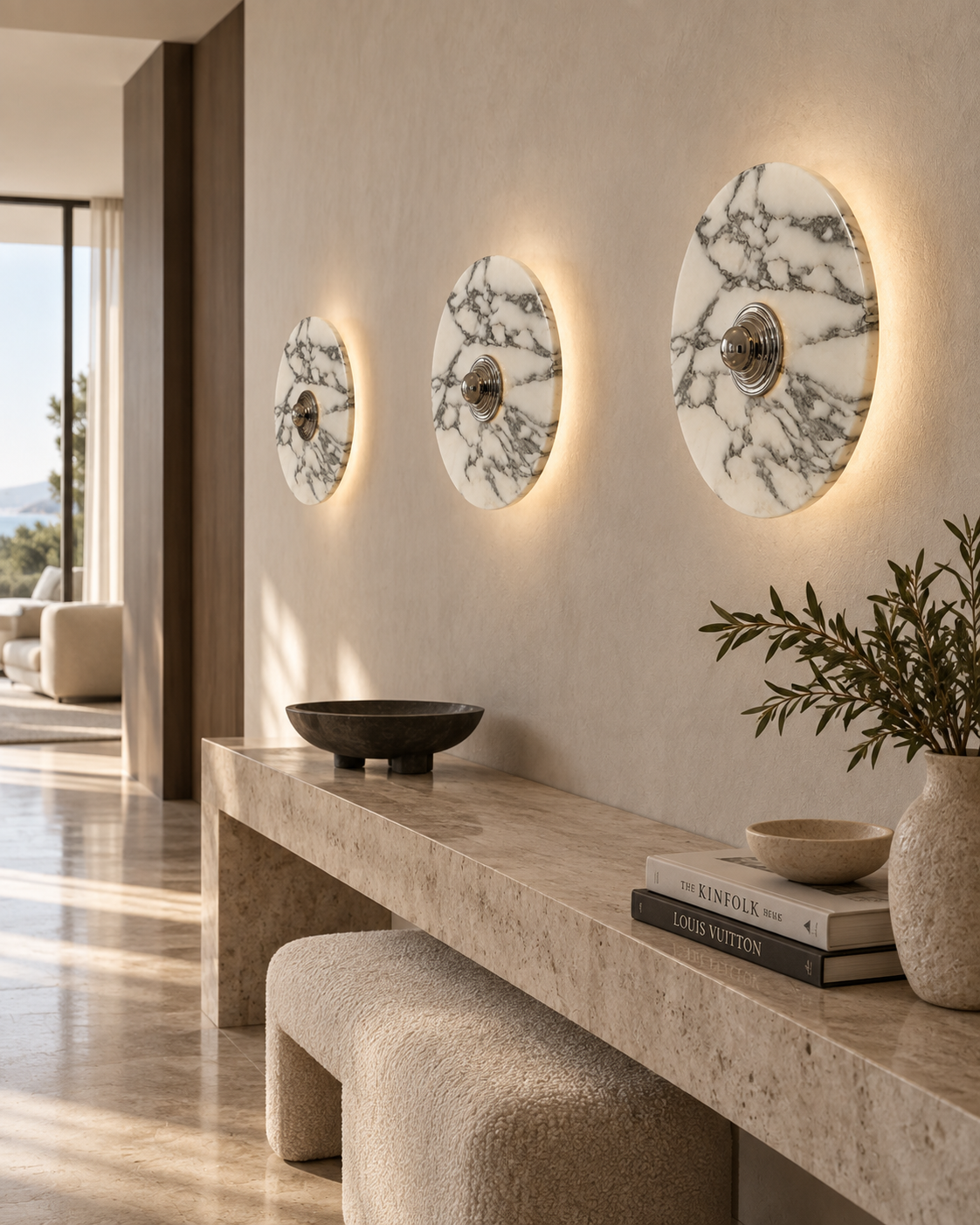 Marblo | Marble Wall Sconces
