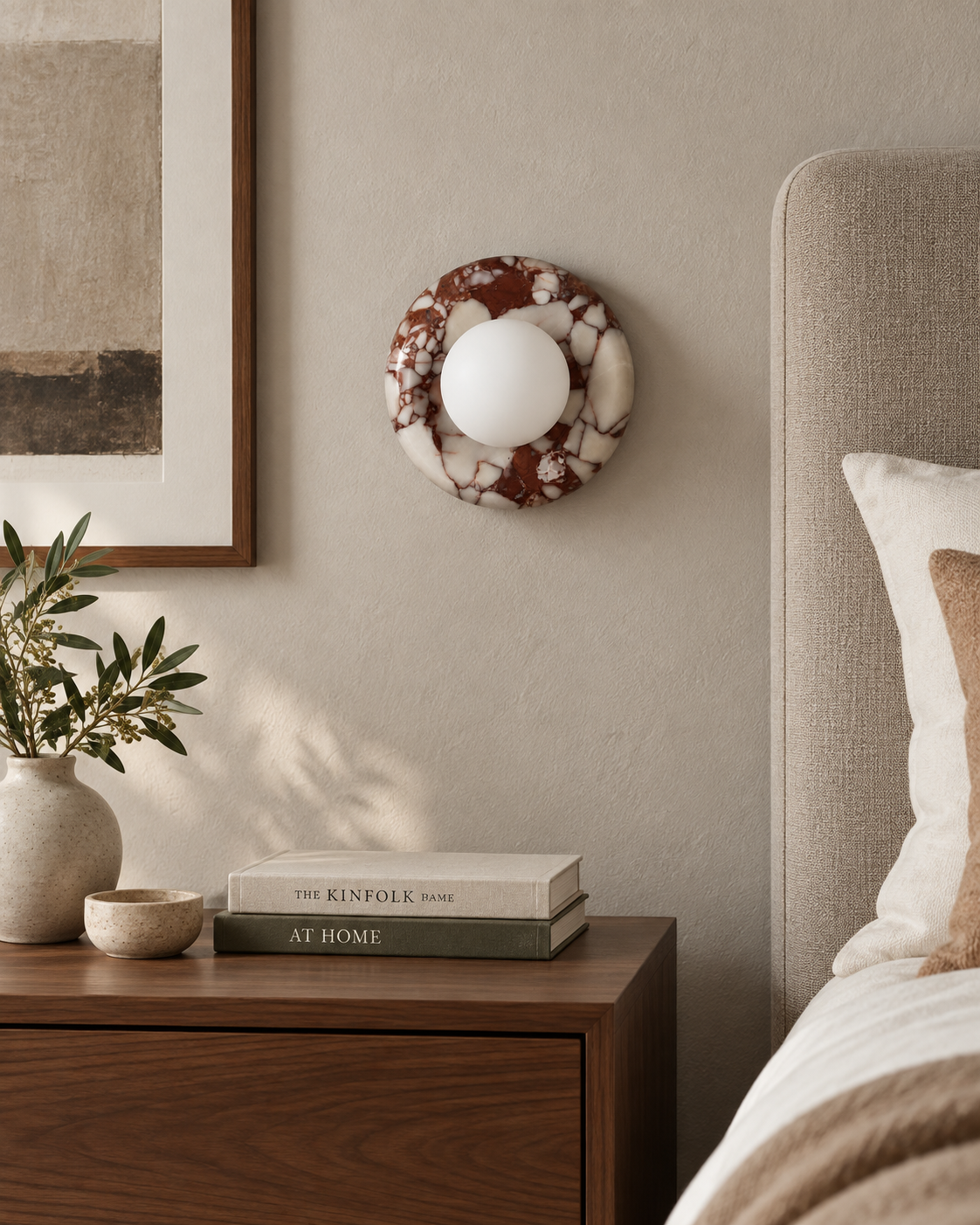 Rosso | Marble Wall Lamp