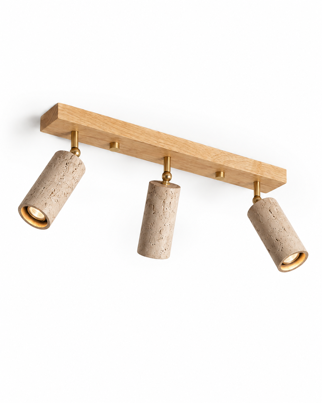 Plafo | Travertine Ceilling Light