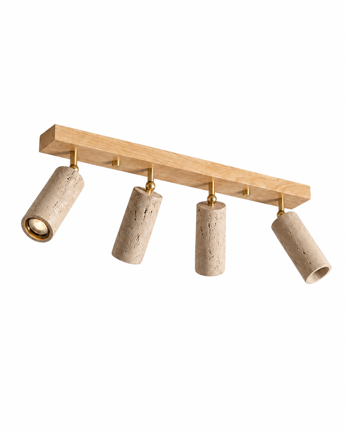 Plafo | Travertine Ceilling Light