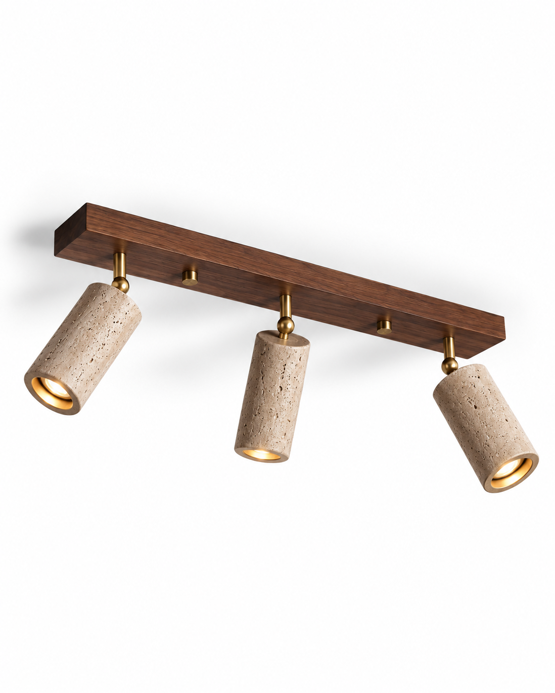 Plafo | Travertine Ceilling Light