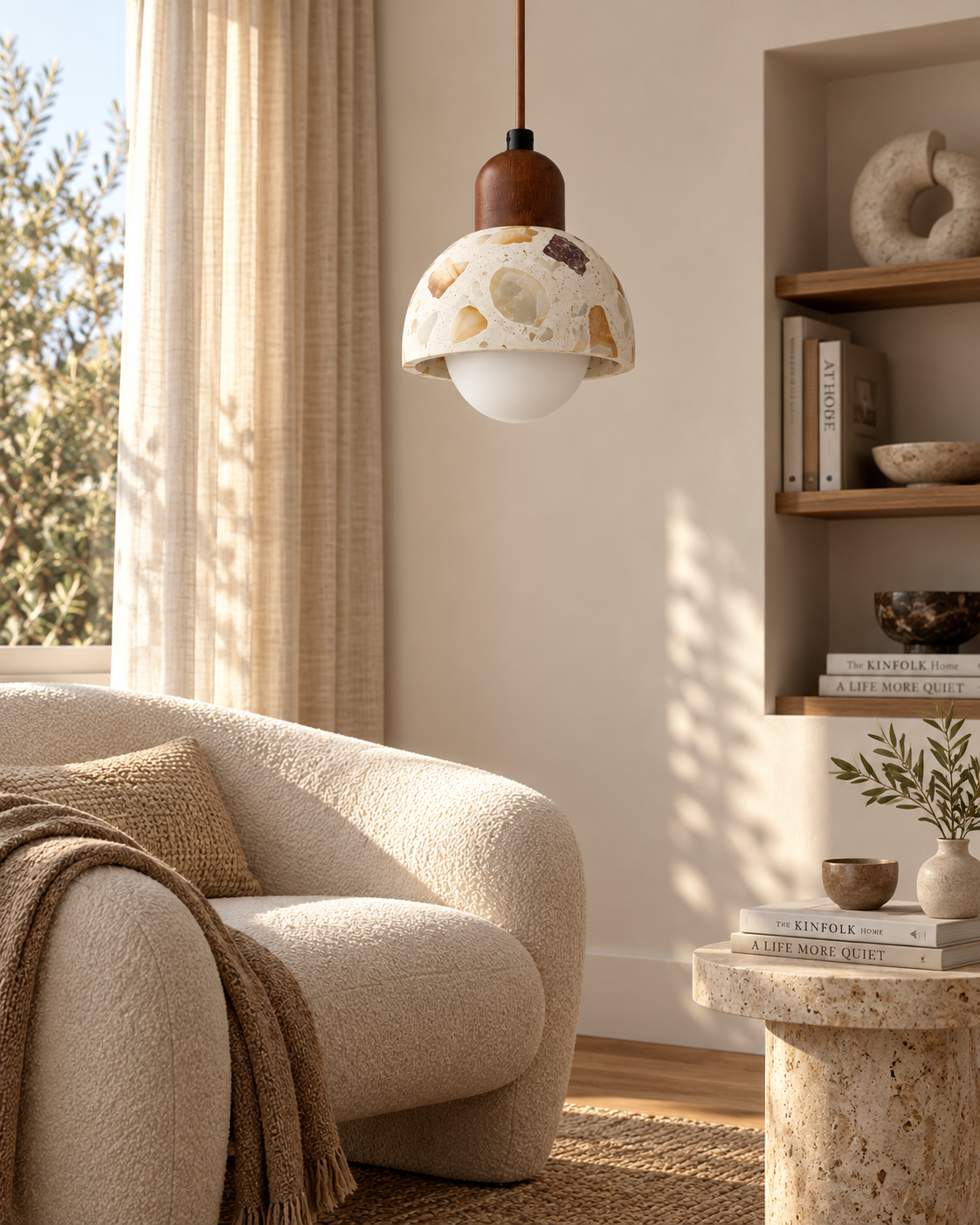 Kone | Terrazzo Pendant Light
