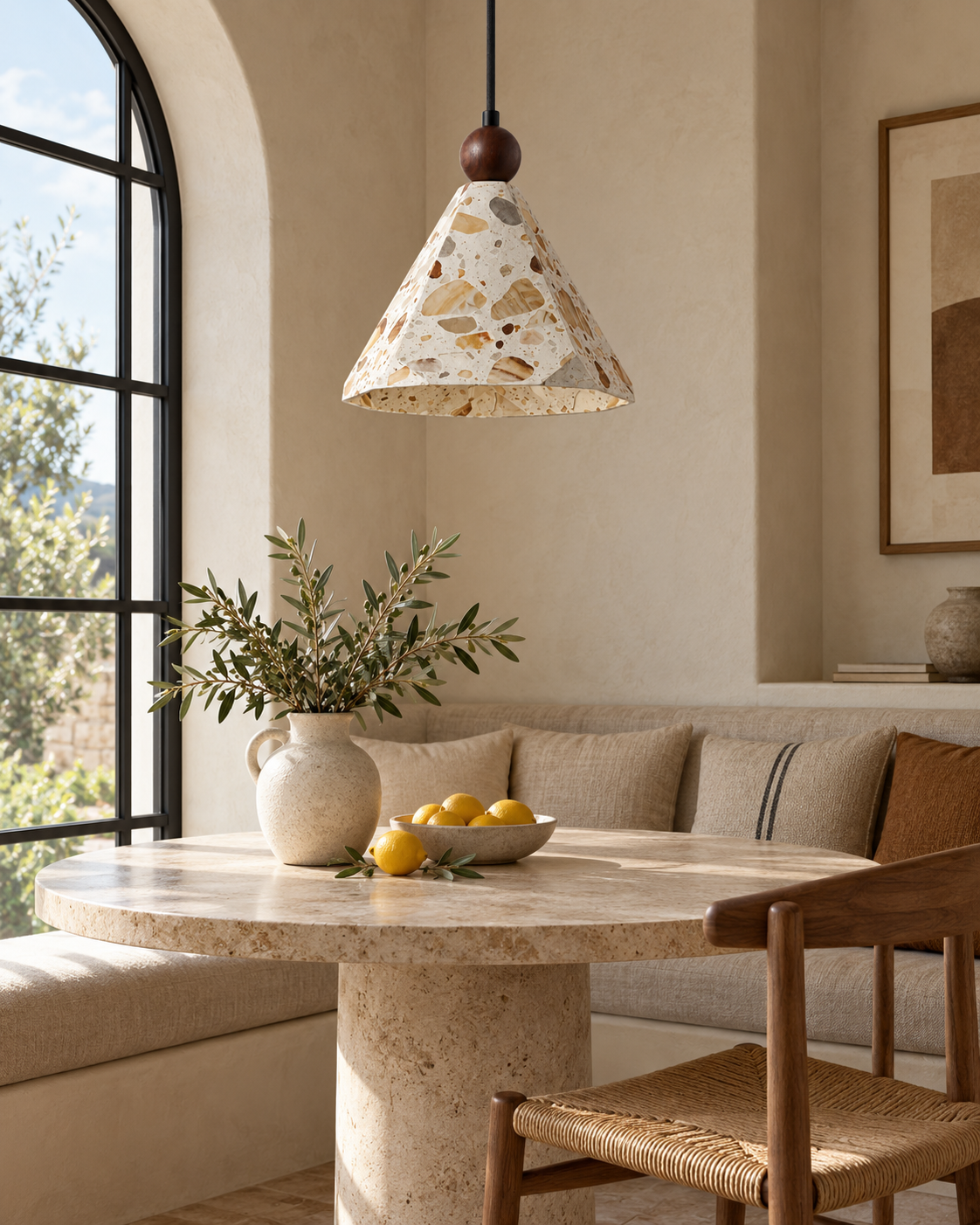 Nona | Terrazzo Pendant Light