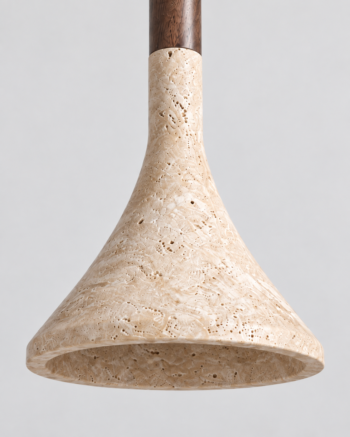 Tija | Travertine Pendant Light