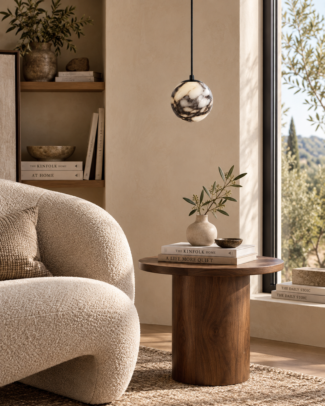 Este | Marble Pendant Light