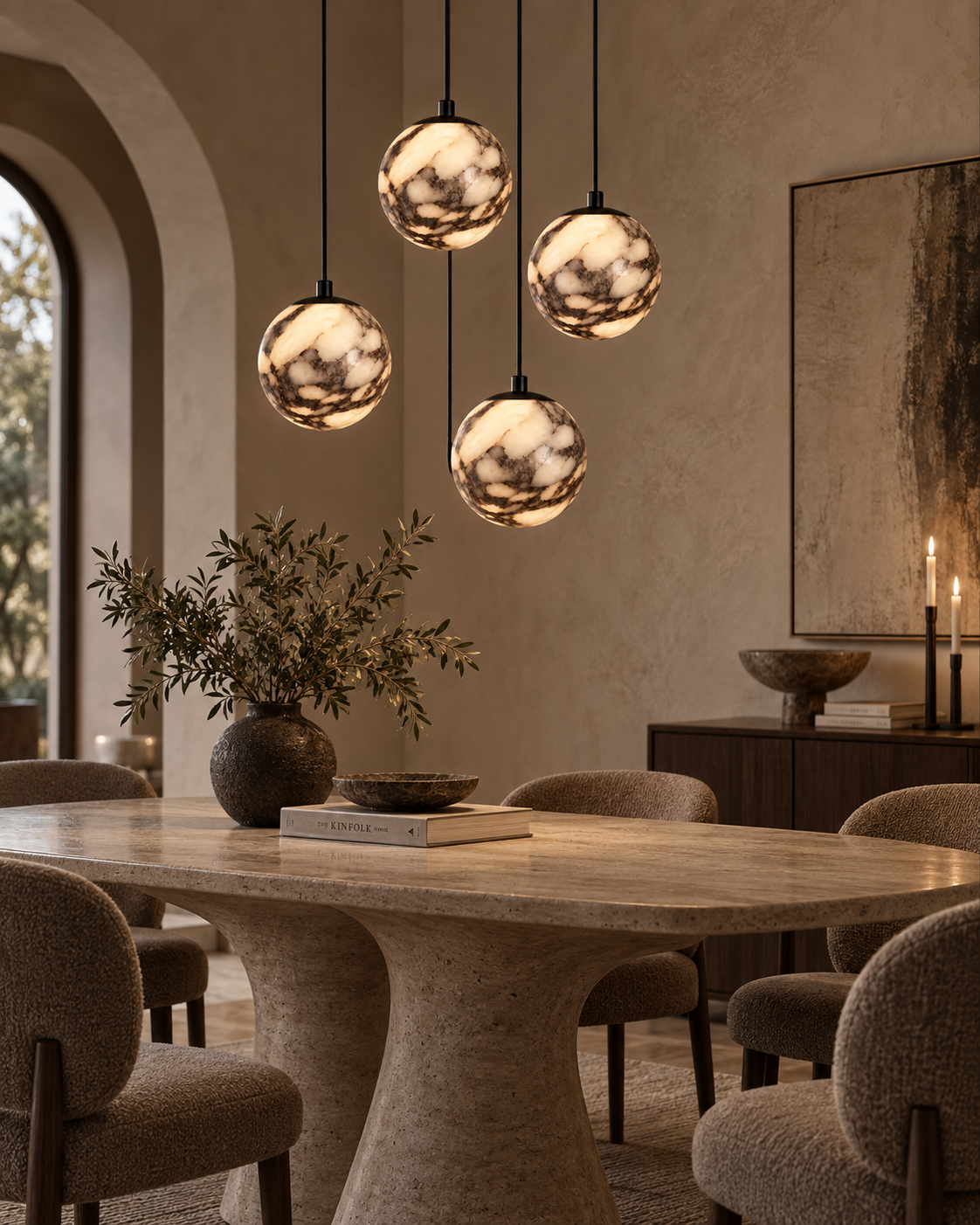 Este | Marble Pendant Light