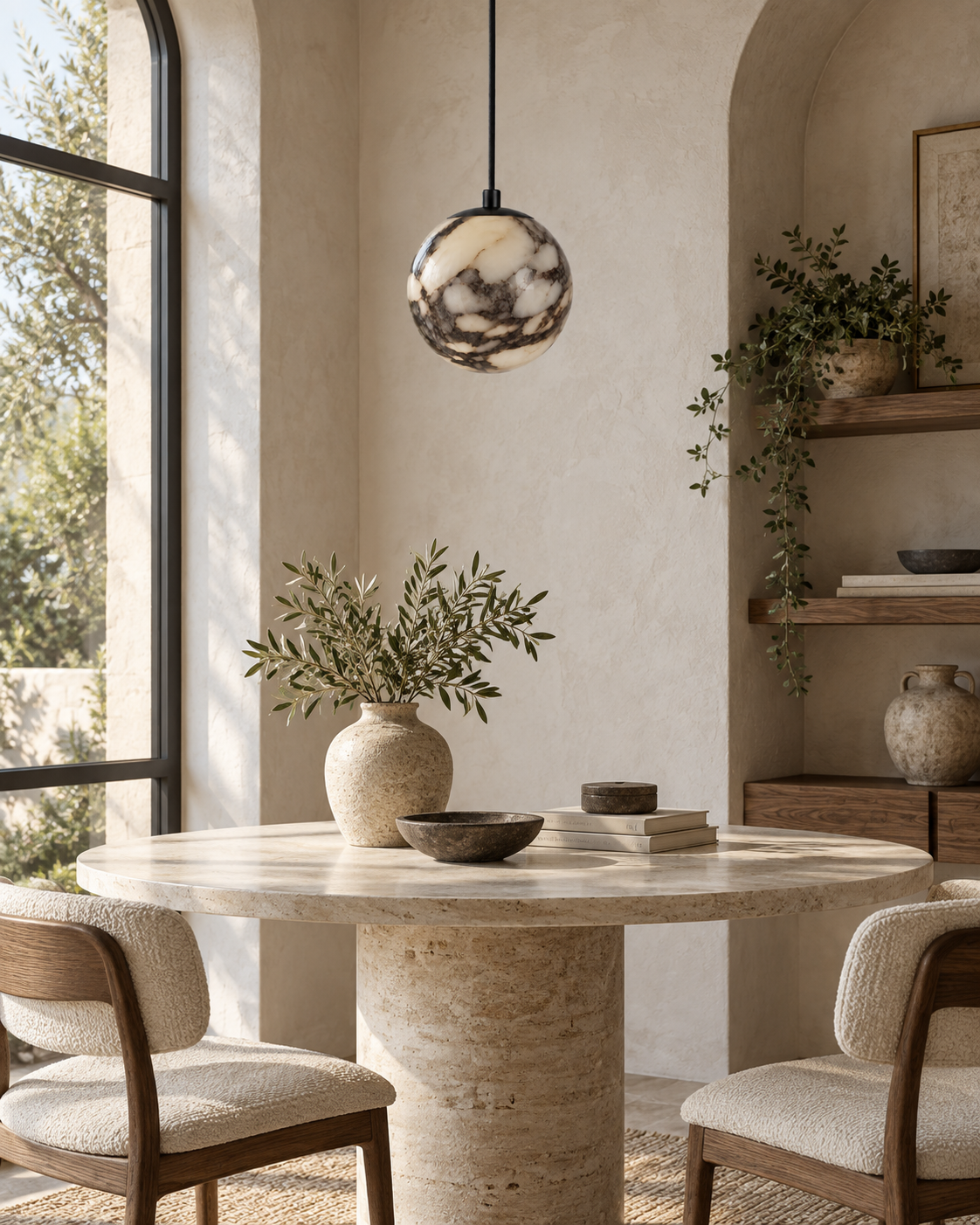 Este | Marble Pendant Light