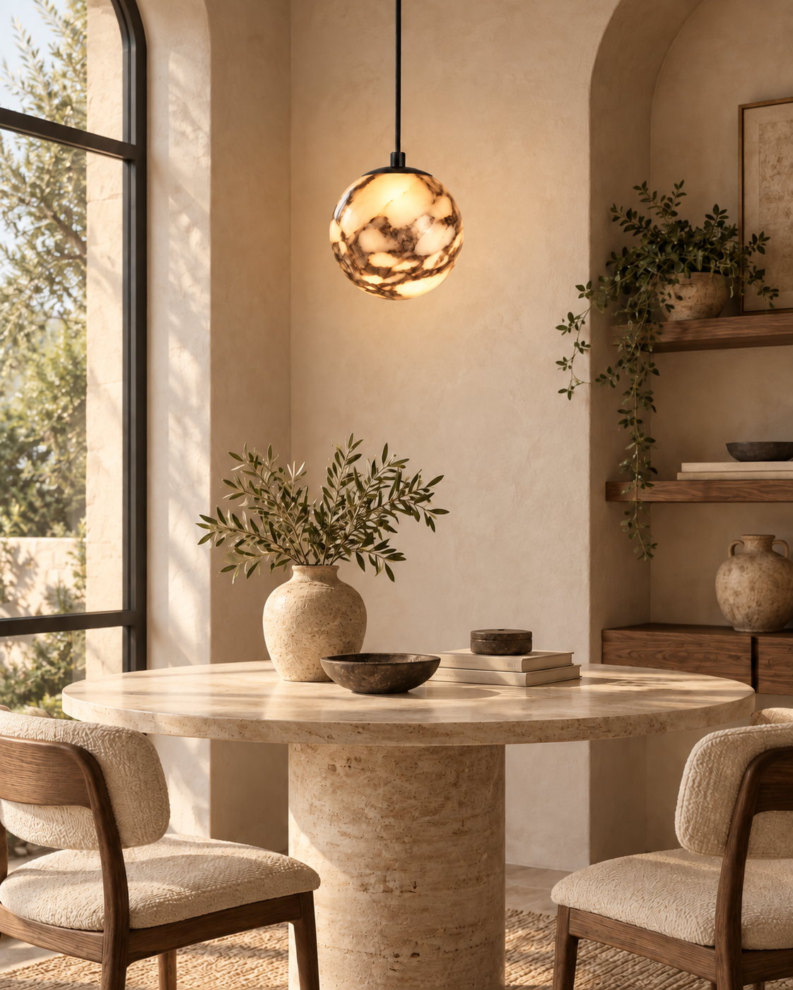 Este | Marble Pendant Light