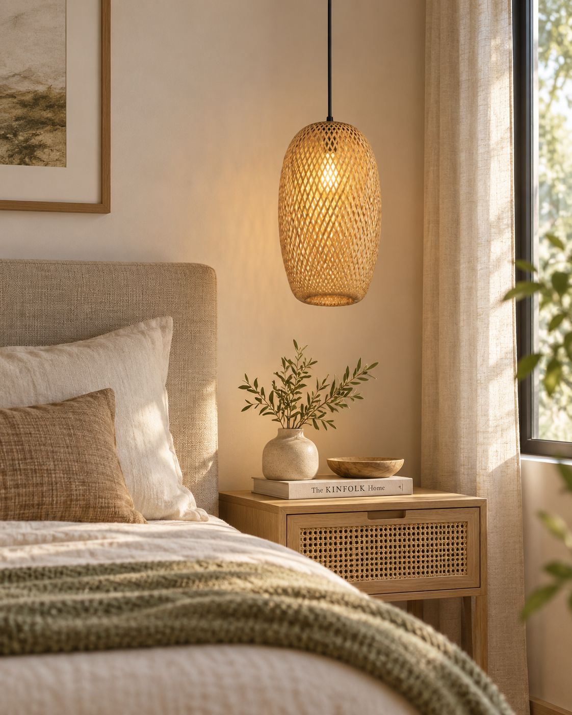 Ayla | Rattan Pendant Light