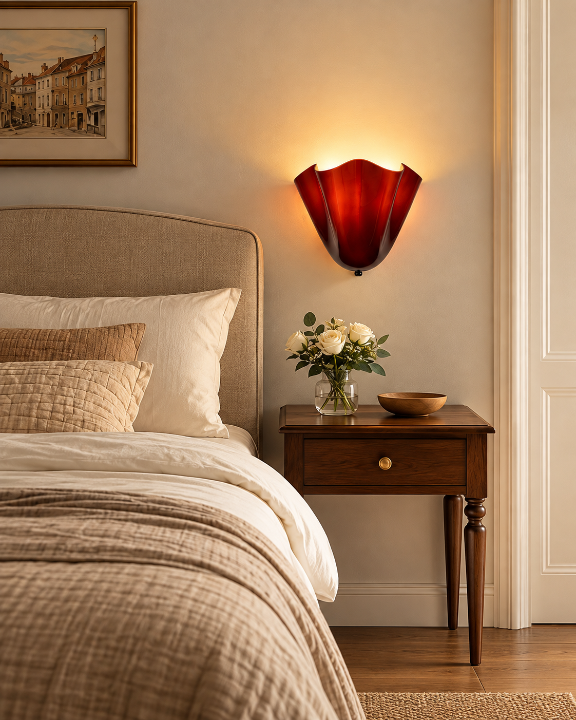 Aurelia | Flower Glass Wall Sconce