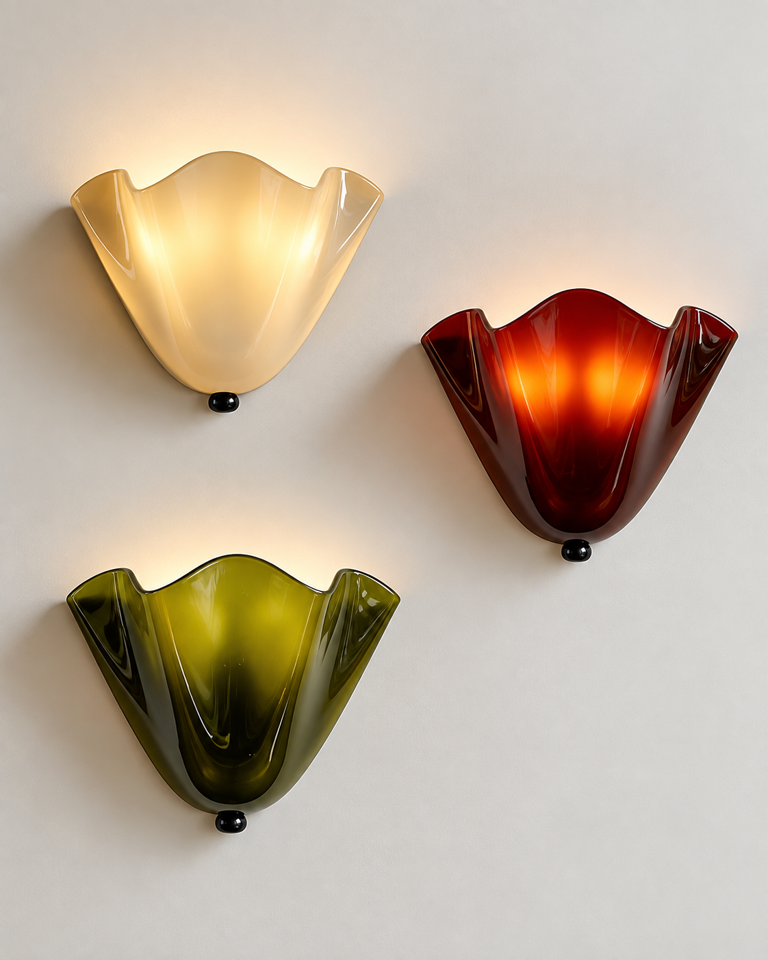 Aurelia | Flower Glass Wall Sconce