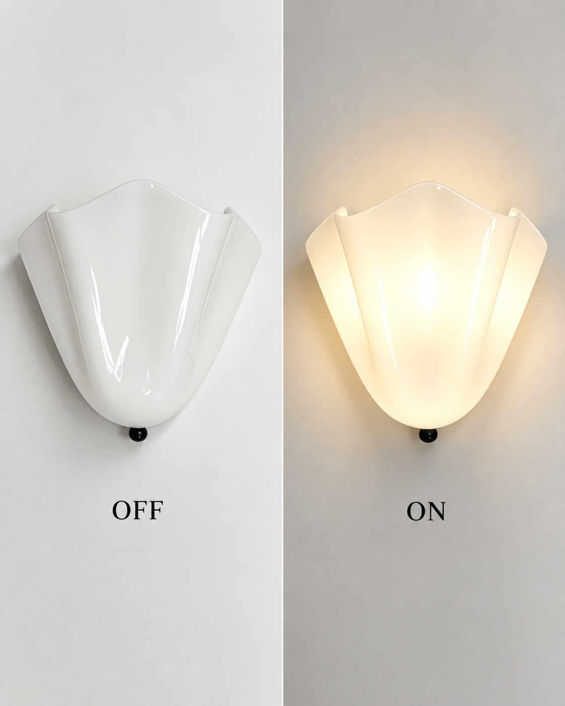 Aurelia | Flower Glass Wall Sconce