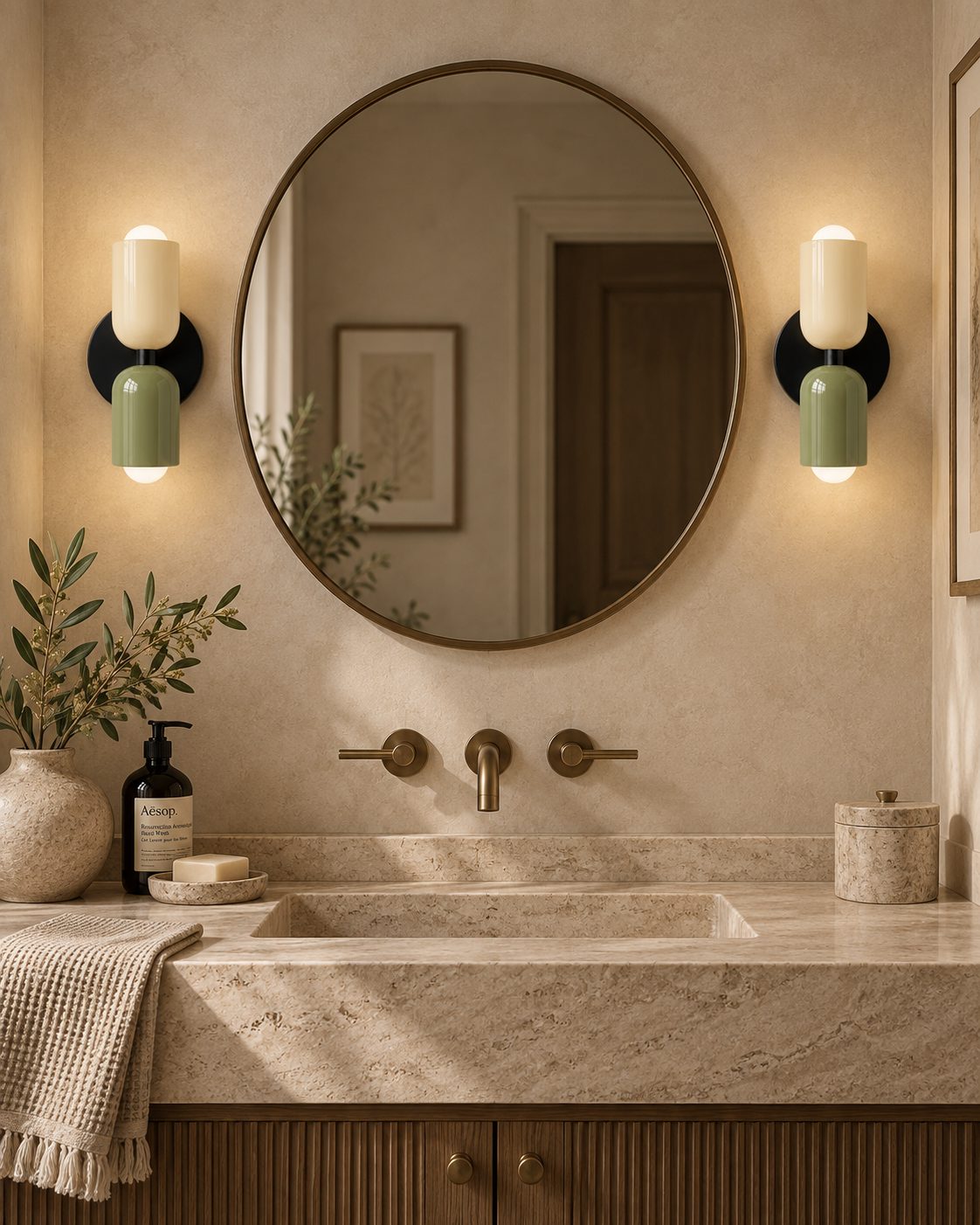 Mico | Dual-Light Wall Sconce