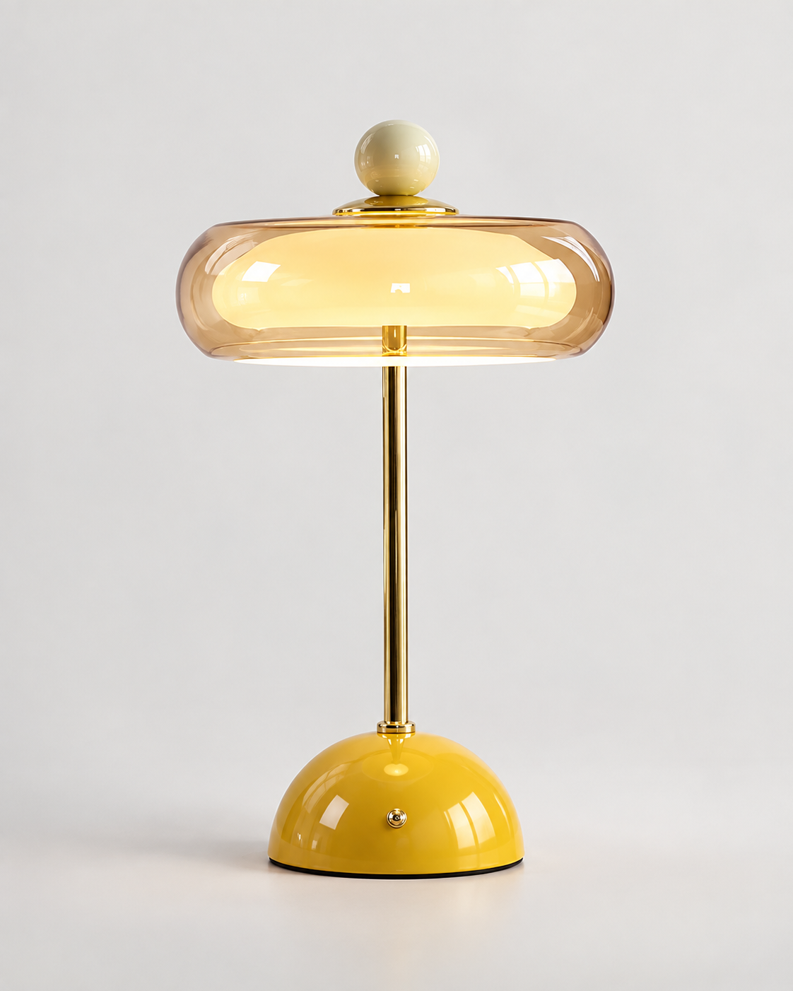 Ormino | Glass Disc Table Lamp